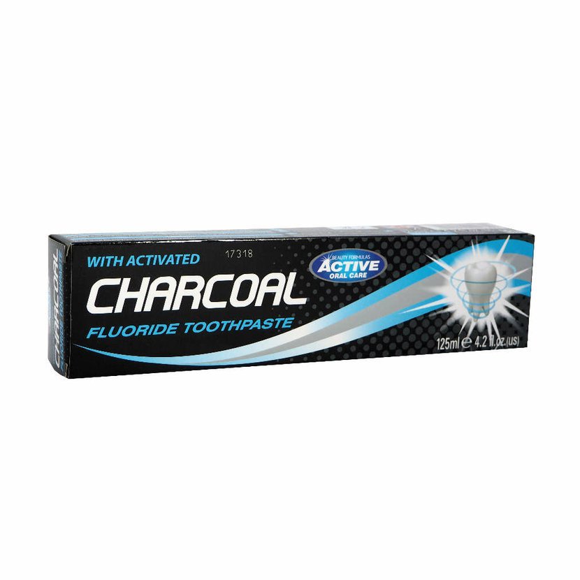 CHARCOAL Pasta na zuby Fluoride Toothpaste 125 ml
